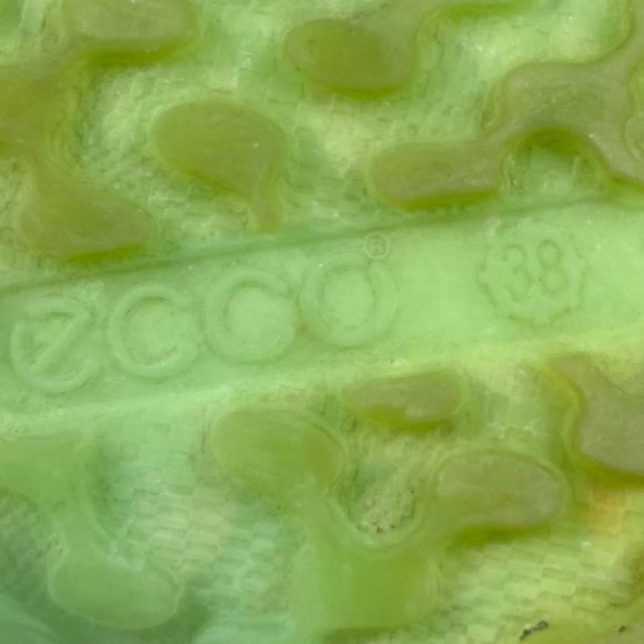 ECCO Biome Lite Black Yak Leather Cross Training Sneaker Shoe EU38 Womens 7 - Picture 9 of 9